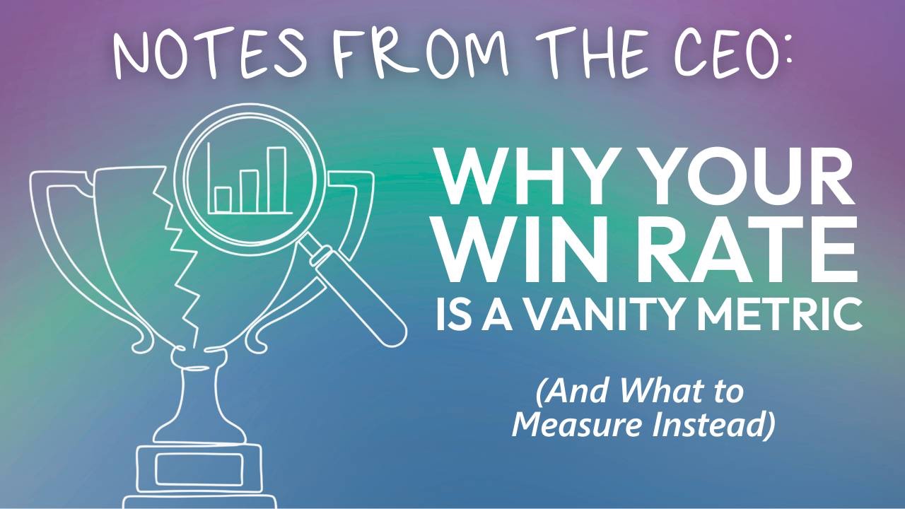 Why Your Win Rate is a Vanity Metric cover
